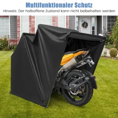 Plachta na motorku z oxfordskej tkaniny s kovovým rámom Vodotesná Zimovzdorná 345 x 137 x 190 cm