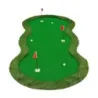 300 x 150 cm golfové podložky Profesionálna golfová podložka s 3 jamkami a golfovými loptičkami na domáce cvičenie Green