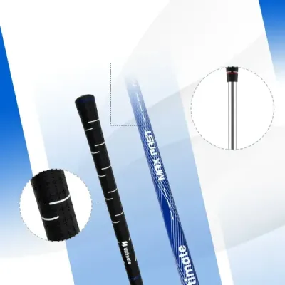 Pánska kompletná golfová sada 15 kusov golfových palíc pre pravákov s golfovým vakom Golfové sady palíc Modrá