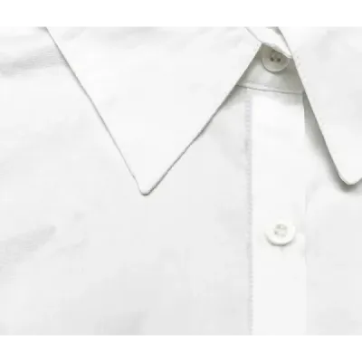 Dámska košeľa s krátkym rukávom MODA0332 biela SKLADOM