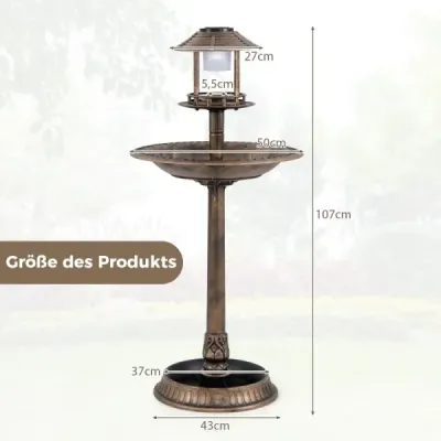 Krmítko pre vtáky so solárnym svetlom a kvetináčom Krmítko pre vtáky Stanica na kŕmenie vtákov Krmítko pre vtáky Bronz Krmítko pre vtáky so solárnym svetlom a kvetináčom Krmítko pre vtáky Stanica na kŕmenie vtákov Krmítko pre vtáky Bronz