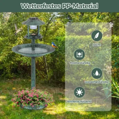 Krmítko pre vtáky so solárnym svetlom a kvetináčom Krmítko pre vtáky Stanica na kŕmenie vtákov Krmítko pre vtáky Zelená Krmítko pre vtáky so solárnym svetlom a kvetináčom Krmítko pre vtáky Stanica na kŕmenie vtákov Krmítko pre vtáky Zelená