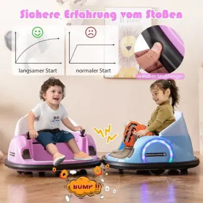 Odrážadlo pre deti elektrické odrážadlo s blikajúcimi LED svetlami ružové