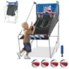 8 v 1 Basketbalový stroj Skladací elektrický bazénik Strelecký stroj Blue