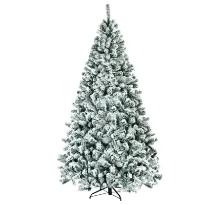 225 cm umelý vianočný stromček Kovový stojan na vianočný stromček Snow Fir Tree