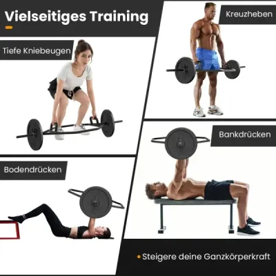 Šesťhranná záchytná tyč robustná záchytná tyč s plochou do 226 kg nosnosti čierna