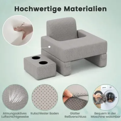 Vankúš na čítanie na posteľ a pohovku Vankúš na knihu s držiakom na pohár Ergonomický chrbtový vankúš Sivá Vankúš na čítanie na posteľ a pohovku Vankúš na knihu s držiakom na pohár Ergonomický chrbtový vankúš Sivá