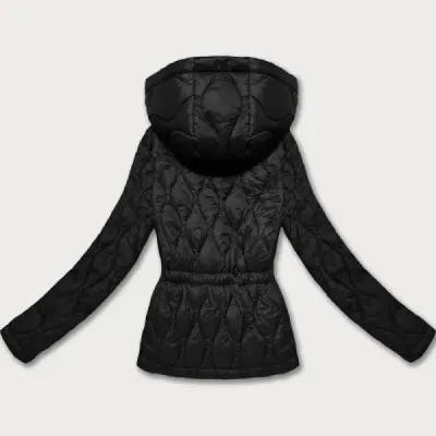Dámska ľahká bunda s kapucňou Minority black MODA510