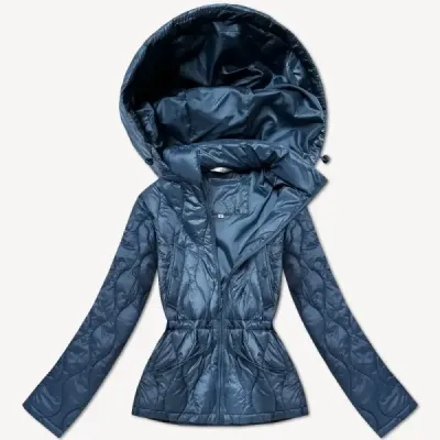 Dámska ľahká bunda s kapucňou Minority blue MODA510