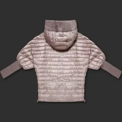 Dámska jesenná bunda  MODA6913 svetloružová
