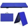Gymnastická podložka Mäkká podlahová podložka Podložka na jogu Skladacia podložka Gymnastická podložka 180 x 60 x 4 cm