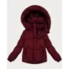 Prechodá dámskáa oversize bunda S&#039;West MODA2003 bordova