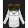 Dámska bunda bomber s kapucňou S&#039;West MODA8280 biela