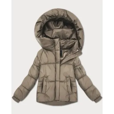 Prechodá dámska oversize bunda  S'West MODA2003 béžová Prechodá dámska oversize bunda  S'West MODA2003 béžová