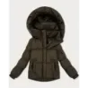 Dámska prechodná oversize bunda S&#039;West hnedá MODA2003