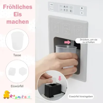 Drevená detská kuchynka na hranie Detská kuchynka s 3 výškovými nastaveniami