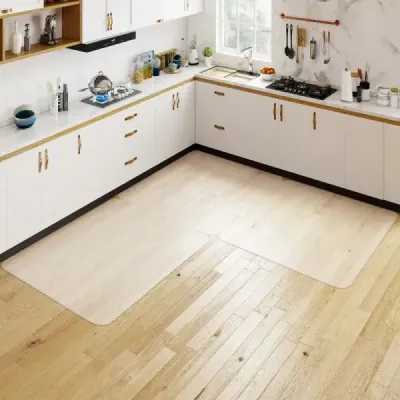 180 x 160 cm podložka pod kancelárske stoličky Transparentná PVC ochranná rohož na podlahu Ochranná rohož na podlahu
