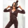 Dámska súprava MODA829 čokoládová