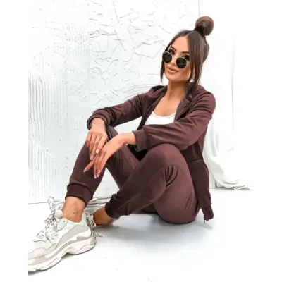 Dámska súprava MODA829 čokoládová