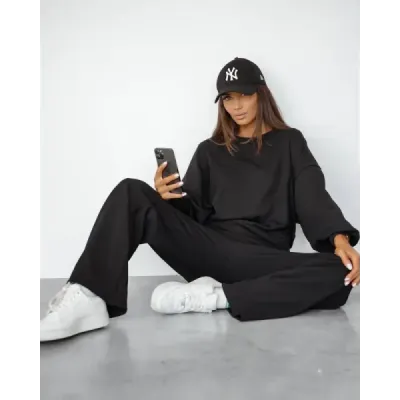 Dámsky set mikina + nohavice MODA1108 čierny