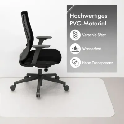 180 x 160 cm podložka pod kancelárske stoličky Transparentná PVC ochranná rohož na podlahu Ochranná rohož na podlahu