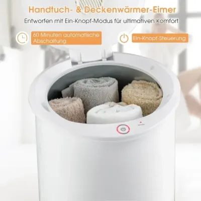 21L ohrievač uterákov Vedro s časovačom Elektrický sušič uterákov Stropný ohrievač biely