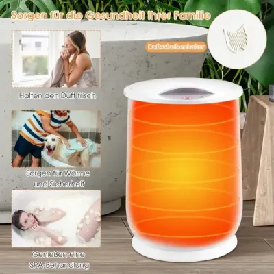 21L ohrievač uterákov Vedro s časovačom Elektrický sušič uterákov Stropný ohrievač biely