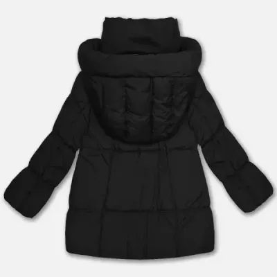 Dámska páperová bunda S'West oversize čierna MODA8539