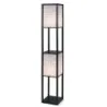 Stojacia lampa s 2 plameňmi a 2 policami Stojacia lampa s 2 vyrezávanými vzorovanými tienidlami Kvety
