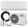 Mini split klimatizácia s výkonom 12 000 BTU (34 kW) Energeticky úsporná klimatizácia A++ s tepelným čerpadlom, biela