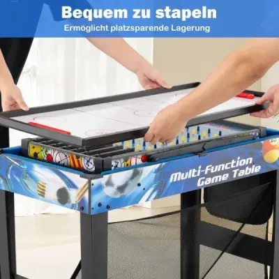Súprava stolov 10 v 1 Súprava viacerých stolov s biliardom hokej stolný tenis basketbal futbal streľba pinball šípky