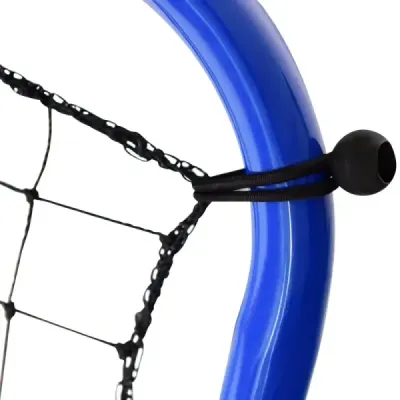 Futbalová odrazová bránka s nastaviteľnými uhlami, obojstranná futbalová sieť, odrazová stena 100 x 100 cm
