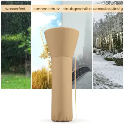 Kryt na ochranu pred poveternostnými vplyvmi pre terasový ohrievač Kryt na terasový ohrievač Ochranný kryt pre sálavý ohrievač
