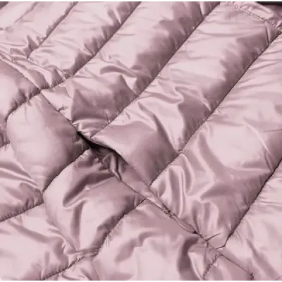 Dámska zimná bunda MODA6636 ružová