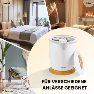 Vedro na ohrievač uterákov 20 l Ohrievač uterákov s držiakom na vôňu Prenosný ohrievač vírivky na teplú bielu vodu