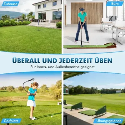 Pomôcka na trénovanie golfového švihu 80 cm tréningová pomôcka so záťažovou hlavou na rytmus úchopu flexibilitu rovnováhu šedá