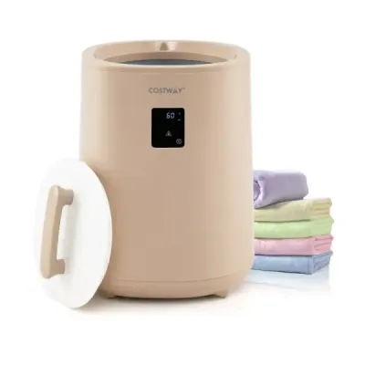 Ohrievač uterákov 18 L stropný ohrievač s LED displejom a automatickým vypínaním prenosný ohrievač uterákov Brown
