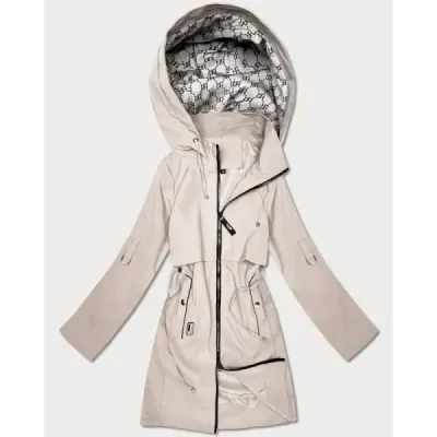 Dámska jarná bunda MODA0409 béžová