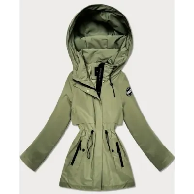 Dámska jarná bunda MODA0418 zelená