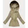 Dámska jarná bunda MODA0412 piesková