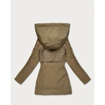 Dámska jarná bunda MODA0412 khaki