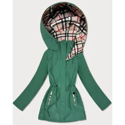 Tenká dámska jarná bunda MODA0411 zelená