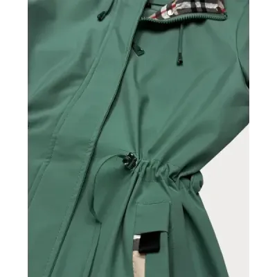 Tenká dámska jarná bunda MODA0411 zelená