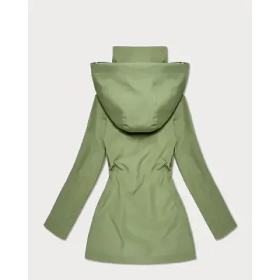 Tenká dámska jarná bunda MODA0411 khaki