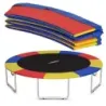 Trampolínová podložka 427 cm x 427 cm x 10 cm Trampolínové cvičenie Fitness Gymnastika Trampolínová podložka Farebná