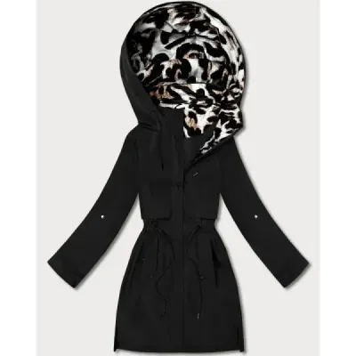 Dámska jarná bunda MODA8521 čierna