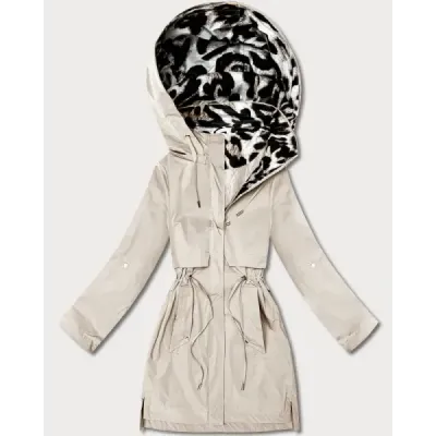 Dámska jarná bunda MODA8521 biela