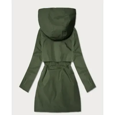 Dámska jarná bunda MODA8521 khaki