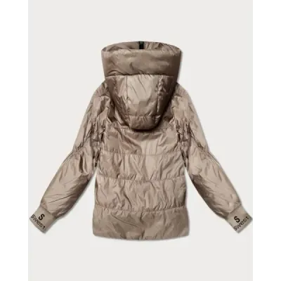 Dámska jarná  bunda MODA8591 béžová