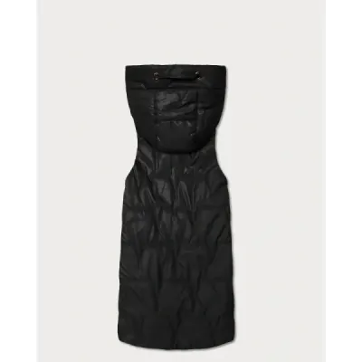Tenké dámska vesta, čierna MODA8583